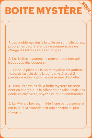 ZAPAKA BOÎTE MYSTÈRE de 2Pc Robes à Pois